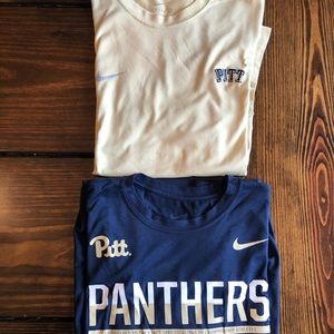 Nike University of Pittsburgh T Shirts Size L